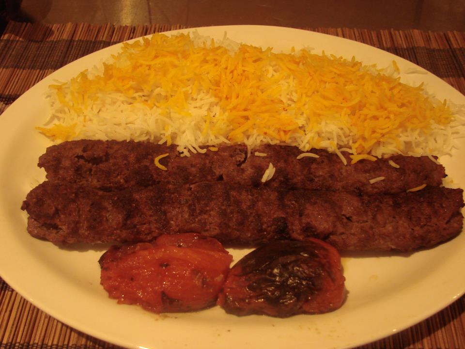 Pars Koobideh with Basmati rice